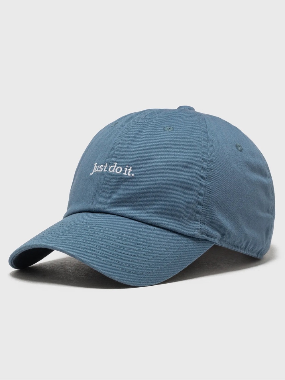 nike just do it script unstructured baseball hat